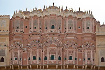 Hawa Mahal, Palast der Winde, Jaipur, Indien