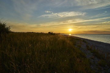 NSG Strandseenlandschaft bei Schmoel, zwischen Schmoel und Hohenfelde an der Ostsee, Kreis Plön, Probstei, Schleswig-Holstein, Deutschland...