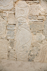 Petroglyphs or carved stones