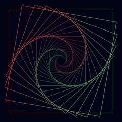 Abstract color background. Modern sreen background for mobile app and web. Design with neon, stroke, line and flow.
