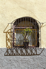Window with a lattice, El Jadida, Morocco