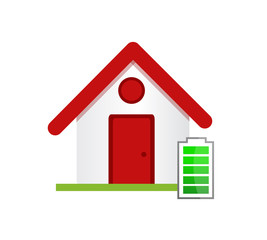 House and medical symbol icon