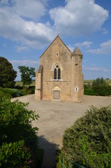 NOTRE DAME DU SAINT SAULCE CHAPELLE TEMPLIERE (12 &eacute;me Si&egrave;cle) ISLANDE Yonne BOURGOGNE FRANCE