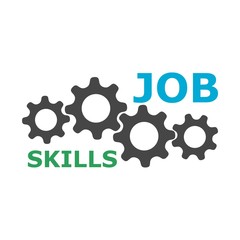 Job Skills icon, sign or logo
