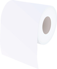 Toilet paper roll. vector illustration