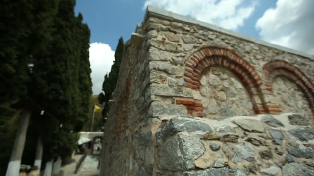 Ancient architecture and historical places of tourist Greece