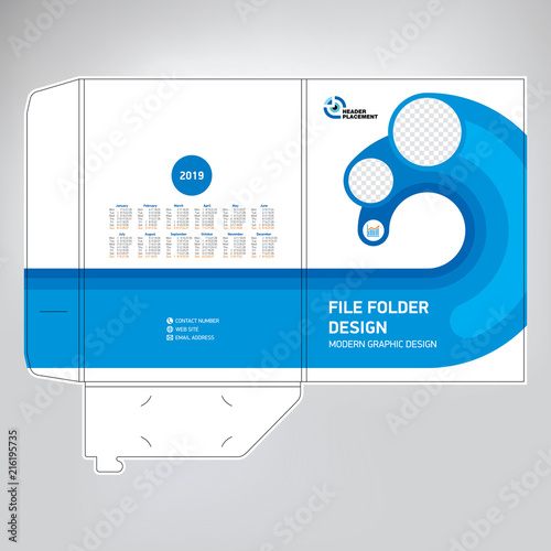business folder design cover template layout for of text and