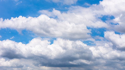 sky and clouds before the storm