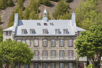 Fototapeta na wymiar Vieux Québec, maison ancestrale Canada