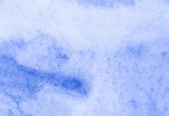 Obraz premium Abstract blue watercolor background