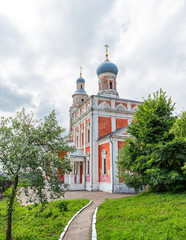 Fototapeta na wymiar Assumption Church on the Hill, medieval orthodox church in Serpukhov, Moscow region, Russia.