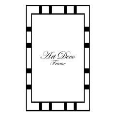 Obraz premium Art Deco Frame