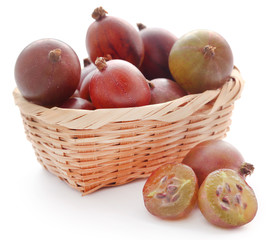 Fresh ripe gooseberry