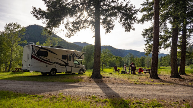 Family Camping trip with RV