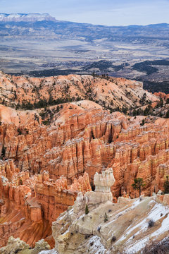 Majestic Bryce Canyon Landscape In Utah