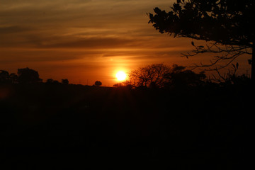 Obraz premium por do sol, entardecer 