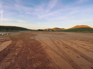 sunrise of Donegal countryside,Ireland