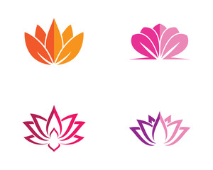 Fototapeta na wymiar Lotus symbol illustration