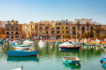 Marsaxlokk Traditional fishing village in Malta 