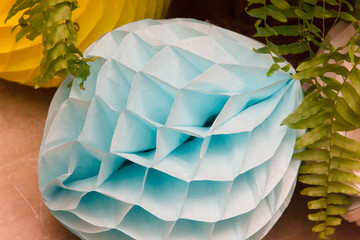 decoracao com papel