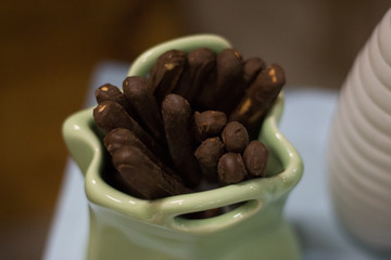 palitos de chocolate
