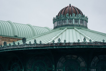 The historic Carousel House in Asbury Park, New Jersey.