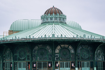 The historic Carousel House in Asbury Park, New Jersey.