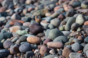 Stones on a beach