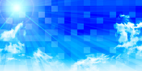 空　雲　風景　背景