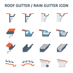 Roof Gutter Icon