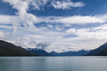 Sunny day on the lake
