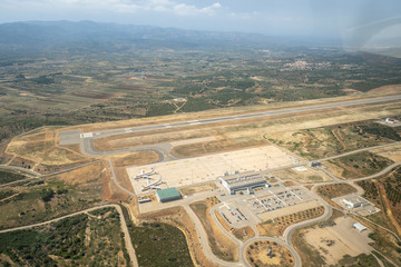 Over flying Castellon–Costa Azahar Airport