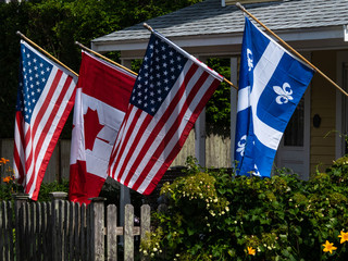 group of flags 