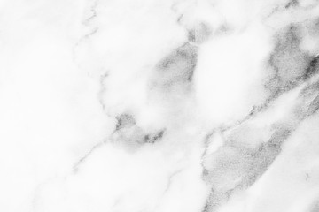 Fototapeta premium White marble texture with natural pattern for background, Design pattern artwork
