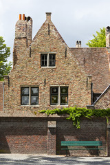 Bruges Begijnhof Houses