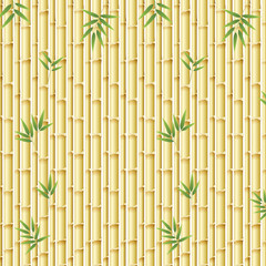 Fototapeta na wymiar Beautiful nature bamboo template