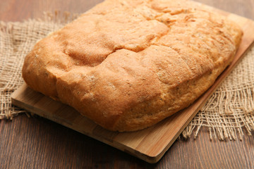 Traditional Italian ciabatta