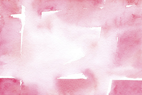 watercolor pink blurred background