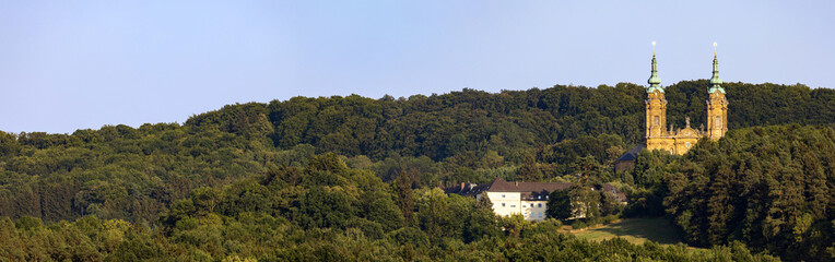 Vierzehnheiligen bei Lichtenfels, Panorama.
