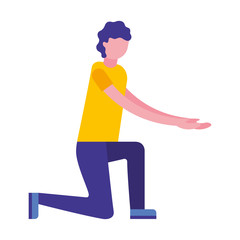 young man avatar character