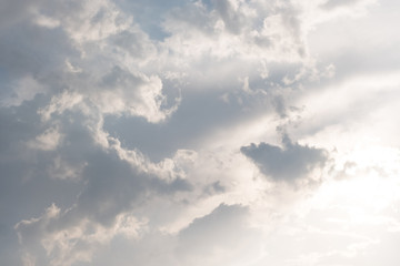Cloudy Sky After Rain