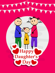 Illustration of background for Son's Daughter's Day