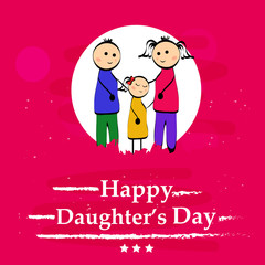 Illustration of background for Son's Daughter's Day