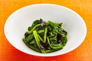 ほうれん草の磯辺あえ　日本お家庭料理　和食　副菜