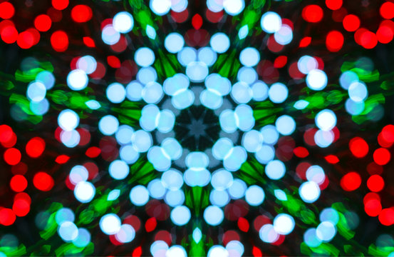 Abstract bokeh light pattern graphic
