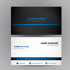 Business card vector background