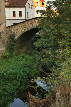 Sheep bridge - Ovci most in Decin. Czech Republic