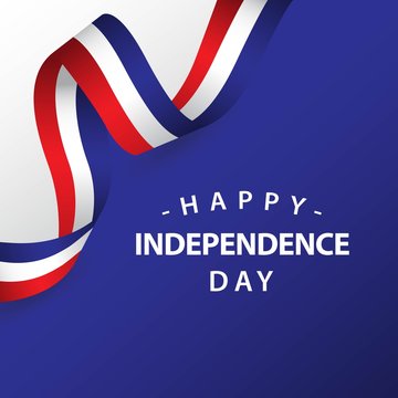 Happy France Independent Day Vector Template Design Illustration