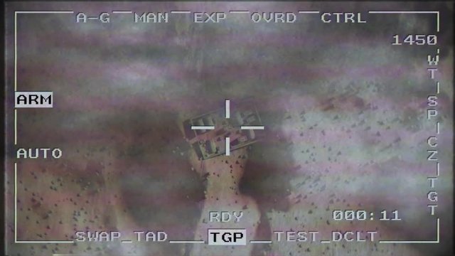 Smart bomb missile drop military drone spy war pov aerial shot falling 4k