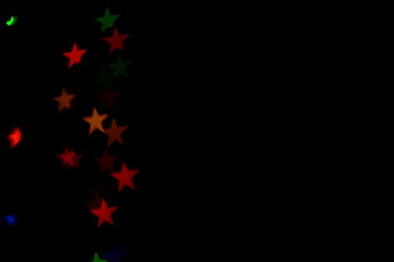 Star light bokeh background